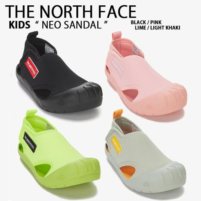 THE NORTH FACE ノースフェイス キッズ 子供用 サンダル スリッポン KID NEO SANDAL NS96N09A/B/C/D