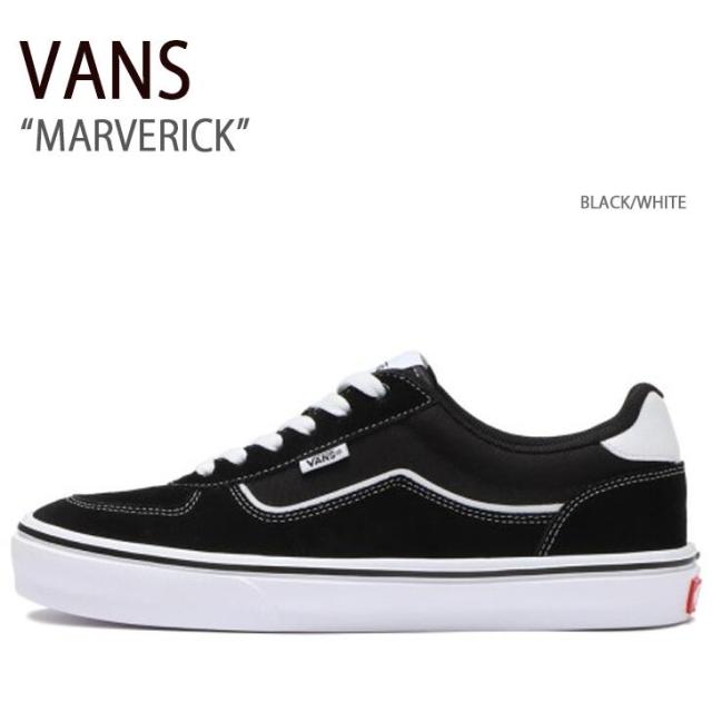 VANS スニーカー MARVERICK BLACK WHITE マーベリック ブラック ホワイト V3858 SC