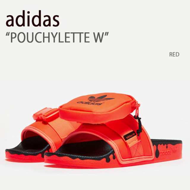 adidas アディダス サンダル POUCHYLETTE W RED ポーチレットW GY1009