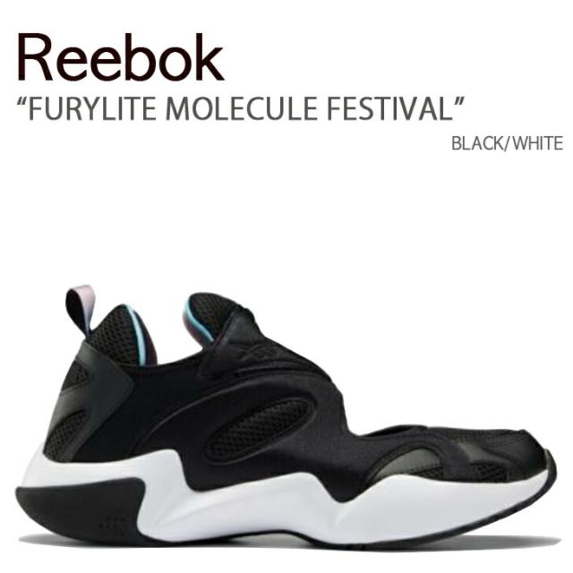 REEBOK リーボック スニーカー FURYLITE MOLECULE FESTIBAL GW7687 フューリーライト モレキュール フェスティバル BLACK WHITE ブラック ホワイト シューズ メンズ レディース 男性用 女性用 男女兼用