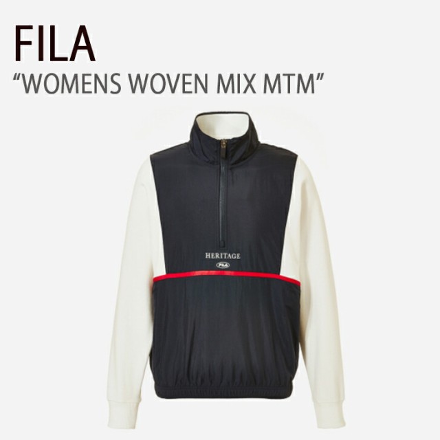 FILA フィラ WOMENS WOVEN MIX MTM ウィメンズ ウーブン ミックス MTM スウェット ジップアップ レディース 女性用 FS2POD3151F【中古】