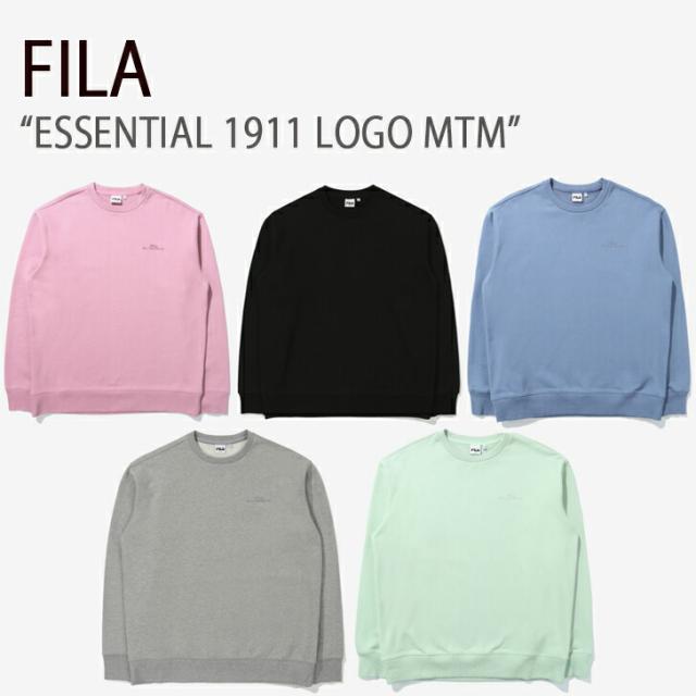 FILA フィラ ESSENTIAL 1911 LOGO MTM エッセンシャル 1911 ロゴ MTM メンズ レディース   FS2POD4101X_PIK FS2POD4101X_BLK FS2POD4101X_STL FS2POD4101X_LML FS2POD4101X_PMI