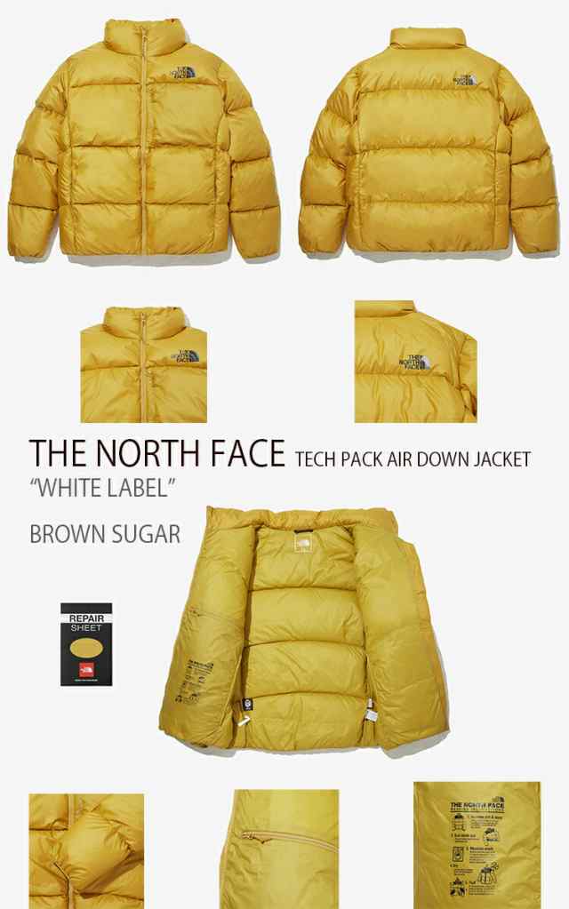 THE NORTH FACE ノースフェイス ダウンジャケット TECH PACK AIR DOWN JACKET WHITELABEL NJ1DM50A/B/D