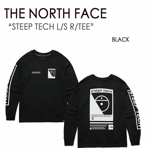 【即納商品あり/国内配送】THE NORTH FACE ノースフェイス ロンT STEEP TECH L/S TEE ロングスリーブ Tシャツ スティープテック BLACK NTの通販は