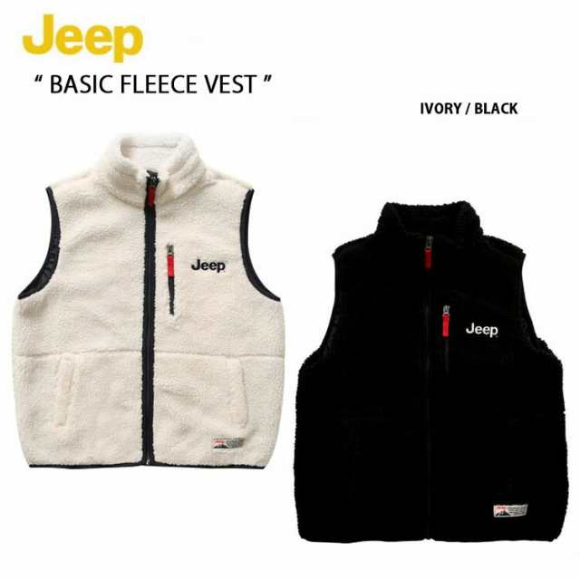 Jeep ジープ フリース べスト Basic Fleece Vest ベーシック フリース