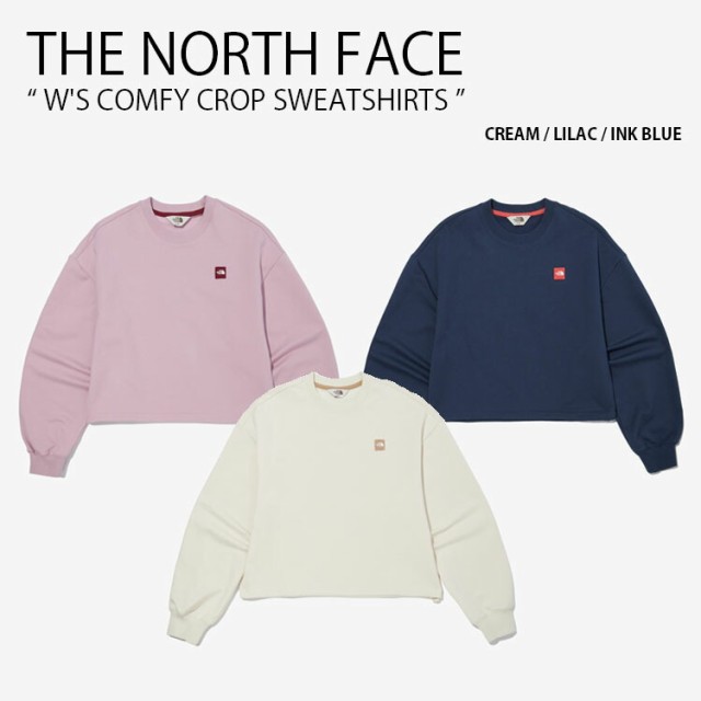 THE NORTH FACE ノースフェイス スウェット W’S COMFY CROP SWEATSHIRTS NM5MN30J/K/L