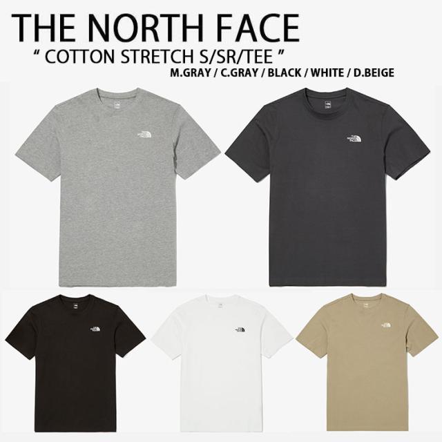 THE NORTH FACE ノースフェイス Tシャツ カットソー COTTON STRETCH S/SR/TEE NT7UN02A/B/C/D/E