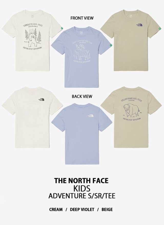 THE NORTH FACE ノースフェイス キッズ Tシャツ K'S ADVENTURE S/SR
