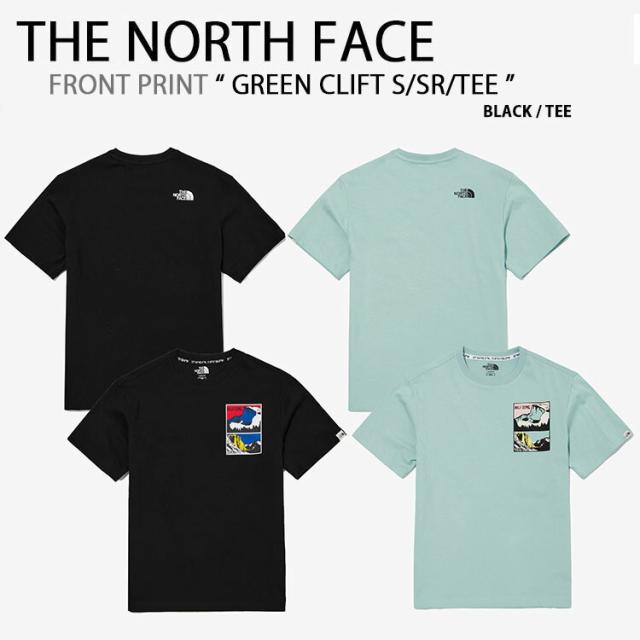 THE NORTH FACE ノースフェイス Tシャツ GREEN CLIFF S/S R/TEE NT7UN10J/N