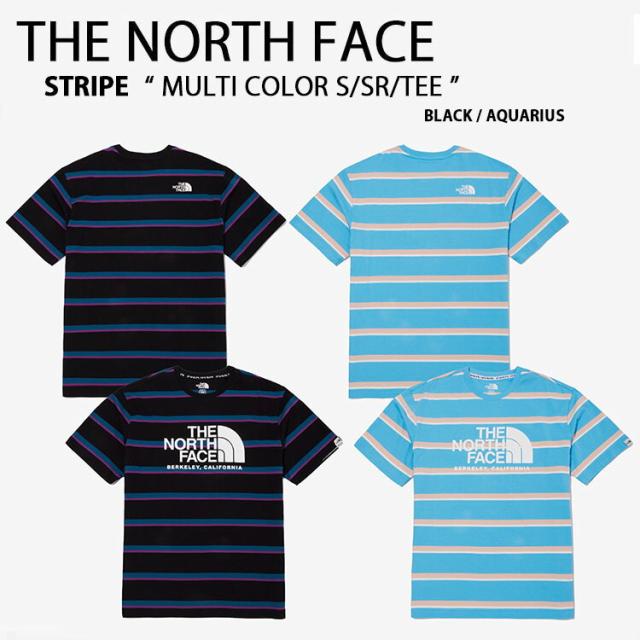 THE NORTH FACE ノースフェイス Tシャツ STRIPE MULTI COLOR S/SR/TEE WHITELABEL  NT7UN12K/J