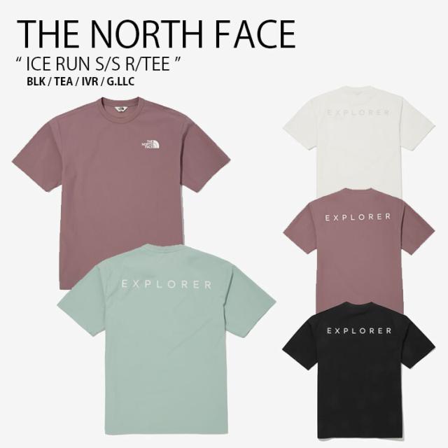 THE NORTH FACE ノースフェイス Tシャツ ICE RUN S/S R/TEE WHITELABEL NT7UQ14 NT7UN02J/K/L/M