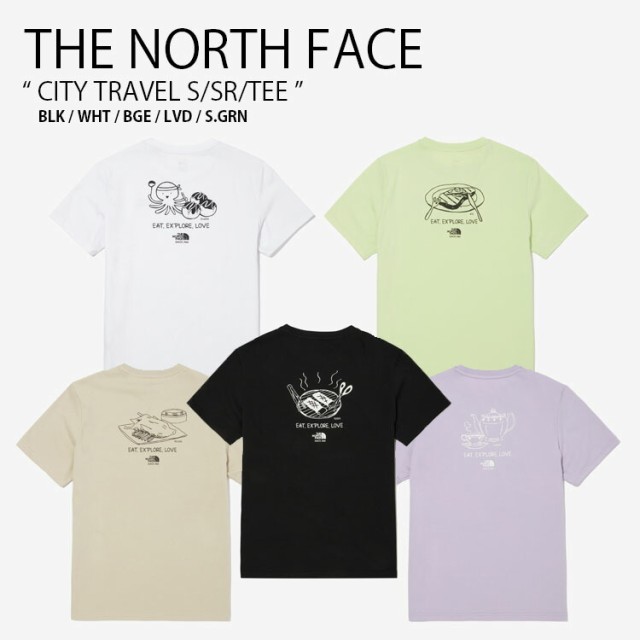 【THE NORTH FACE】CITY TRAVEL S/S R/TEE★NT7UP18A THE NORTH FACE ノースフェイス Tシャツ CITY TRAVEL S/S R/TEE