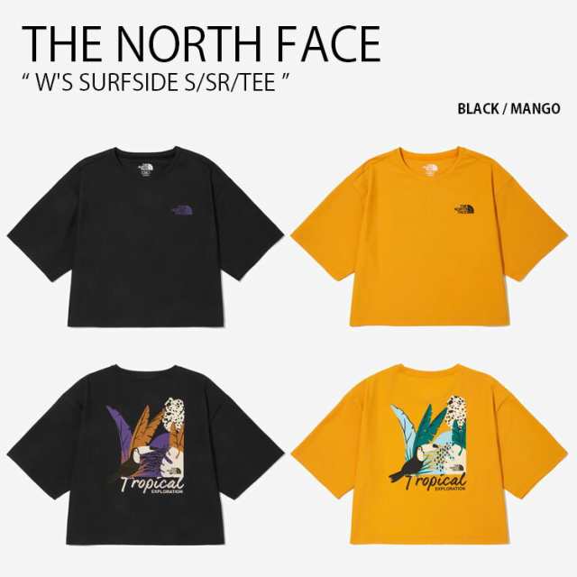 THE NORTH FACE ノースフェイス レディース Tシャツ W’S SURFSIDE S/SR/TEEWHITELABEL NT7UN33J/K