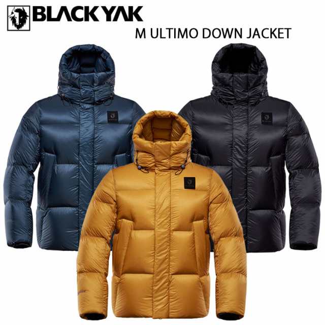 BLACK YAK ブラックヤック ダウンコート M ULTIMO DOWN JACKET BLACK MUSTARD TEAL 1BYPAW2013