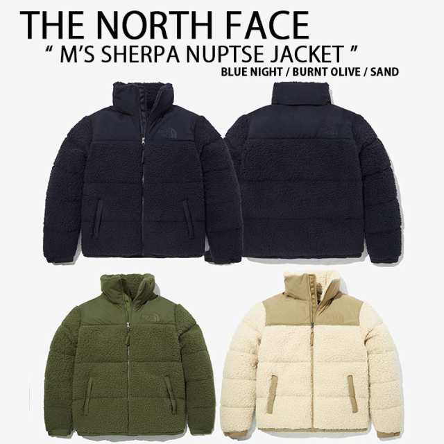 THE NORTH FACE ノースフェイス ダウンジャケット M’S SHERPA NUPTSE DOWN JACKET フリースダウン NJ1DN61