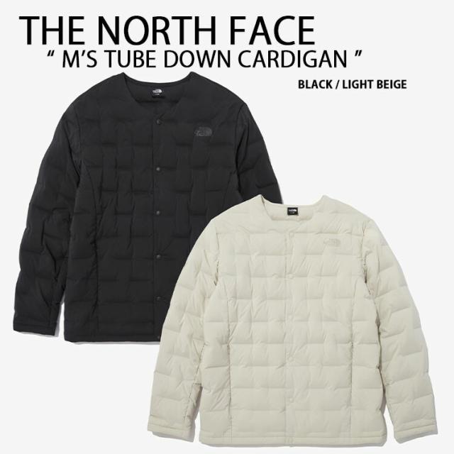 THE NORTH FACE ノースフェイス カーディガン M’S TUBE DOWN CARDIGAN BLACK BEIGE NJ1DN72A/Bの通販は