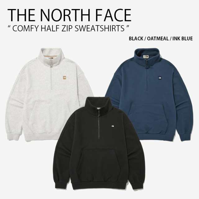 THE NORTH FACE ノースフェイス スウェット COMFY HALF ZIP SWEATSHIRTS WHITELABELNM5MN52J/K/L