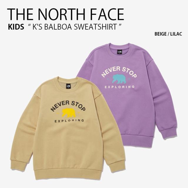 THE NORTH FACE ノースフェイス キッズ スウェット K’S BALBOA SWEATSHIRT NM5MN56T/Uの通販は