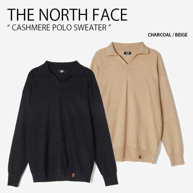 THE NORTH FACE ノースフェイス ニット CASHMERE POLO SWEATER カシミア ポロ セーター NT7QN50A/B