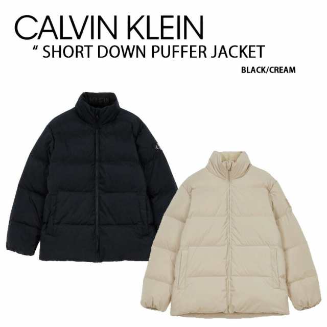 Calvin Klein カルバンクライン ダウンジャケット SHORT DOWN PUFFER JACKET CK ダウン ジャケット ロゴ その他 ジャケット・