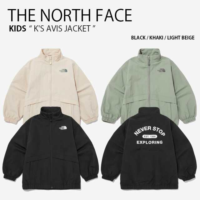 THE NORTH FACE ノースフェイス キッズ ジャケット K’S AVIS JACKET エイビス ウーブンジャケット ルーズフィット ロゴ NJ3BN52S/T/U