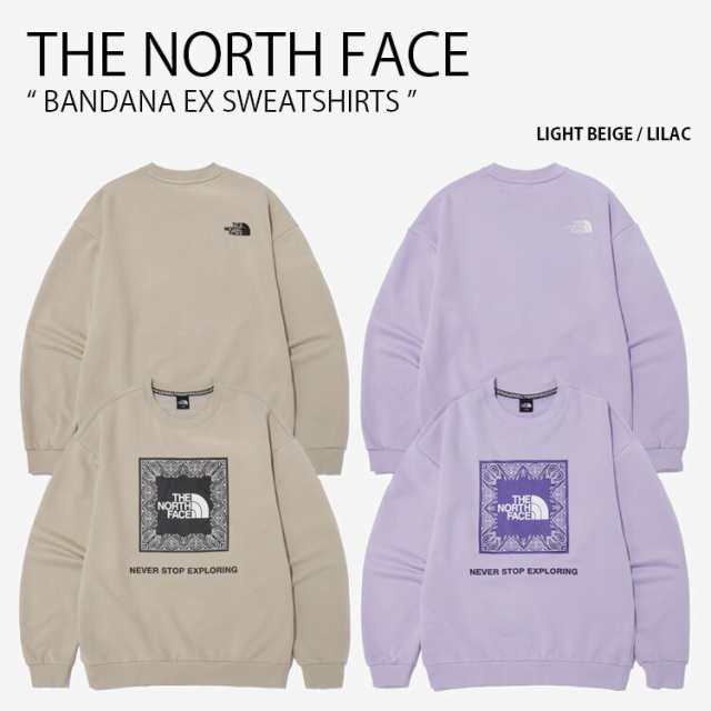 THE NORTH FACE ノースフェイス スウェット BANDANA EX SWEATSHIRTS ...