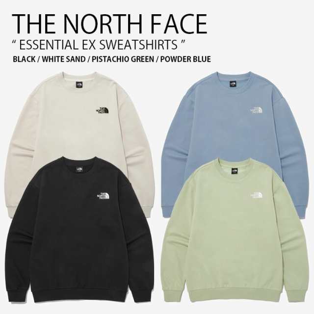 THE NORTH FACE ノースフェイス スウェット ESSENTIAL EX SWEATSHIRTS エッセンシャル スウェットシャツ トレーナー 長袖 NM5MP10A/B/C/D