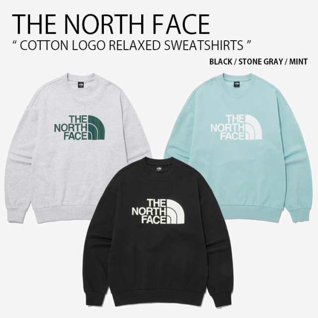 THE NORTH FACE ノースフェイス スウェット COTTON LOGO RELAXED SWEATSHIRTS コットン ロゴ リラックス スウェットシャツ NM5MP41A/B/C