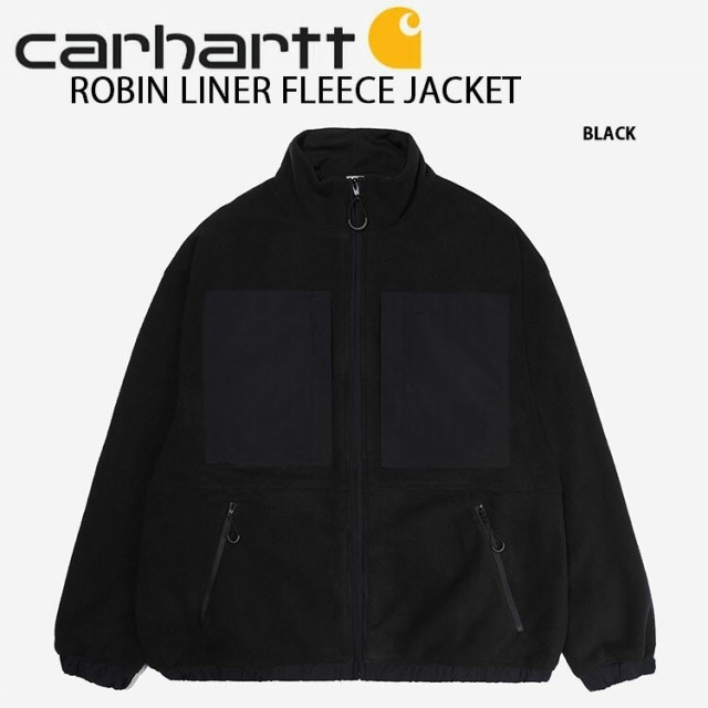 CARHARTT カーハート フリース ROBIN LINER フリースジャケット ロビンライナー BLACK CA22FWJAJH