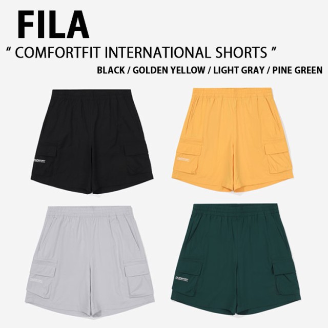 FILA フィラ ショートパンツ COMFORTFIT INTERNATIONAL SHORTS FS2TRF2131X コンフォートフィット インターナショナル ショーツ 短パン の通販は