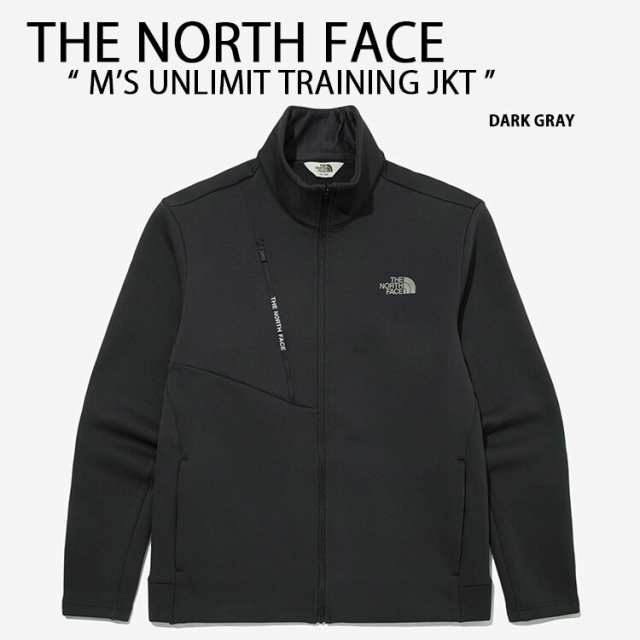 THE NORTH FACE ノースフェイス スポーツウェア M’S UNLIMIT TRAINING JACKET DARK GRAY NJ5JM51K