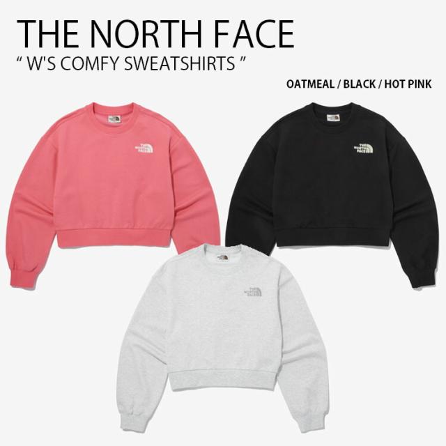 THE NORTH FACE ノースフェイス レディース スウェット W’S COMFY SWEATSHIRTS スウェットシャツ トレーナー 長袖 女性用 NM5MP31J/K/L