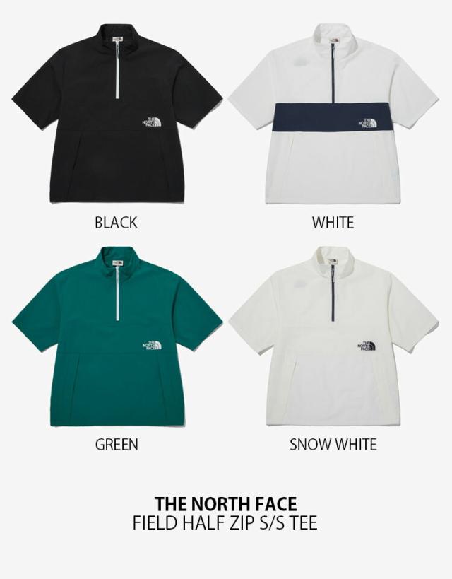 【新品未使用】ノースフェイス NT7KR02J ハーフジップ半袖 THE NORTH FACE ノースフェイス Tシャツ FIELD HALF ZIP S/S TEE