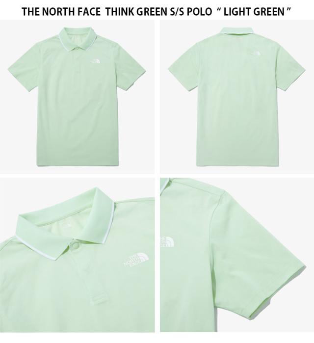 [THE NORTH FACE] THINK GREEN S/S POLO ☆大人気☆ THE NORTH FACE ノースフェイス ポロシャツ THINK GREEN S/S