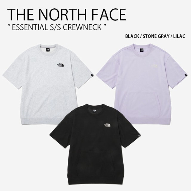 THE NORTH FACE ノースフェイス Tシャツ ESSENTIAL S/S CREWNECK ショートスリーブ クルーネック メンズ レディース NT7UP00A/B/Cの通販は