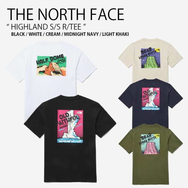 【即納商品あり/国内配送】THE NORTH FACE ノースフェイス Tシャツ HIGHLAND S/S R/TEE テヒョン テテ BTSヴィ BTS V NT7UQ59A