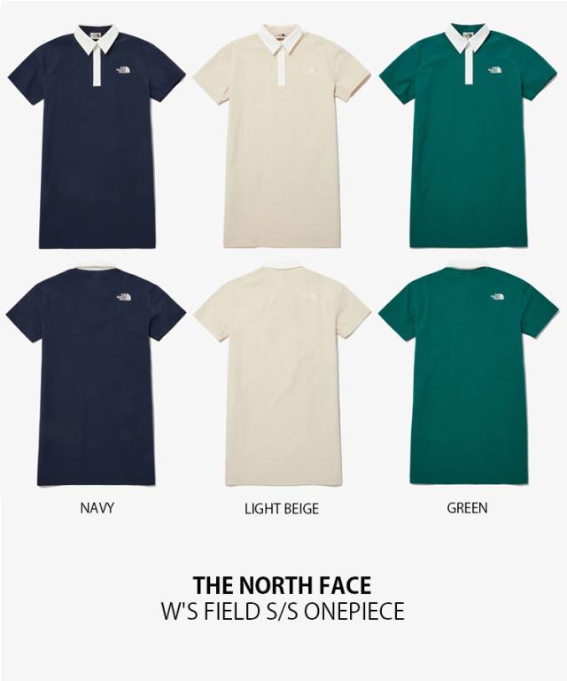 THE NORTH FACE ノースフェイス レディース ワンピース W’S FIELD S/S ONEPIECE ワンピース 半袖 ミニ丈 ロゴ 女性用 NT7ZP30J/K/L_2