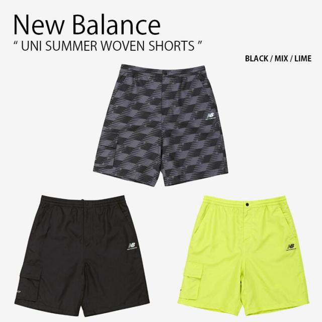 New Balance ニューバランス ショートパンツ UNI SUMMER WOVEN SHORTS ショーツ パンツ ウォーターパンツ メンズ レディース NBNVD32703