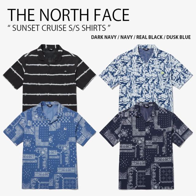THE NORTH FACE ノースフェイス カジュアルシャツ SUNSET CRUISE S/S SHIRTS シャツ ウーブンシャツ メンズ レディース NH8SP16A/B/C/D