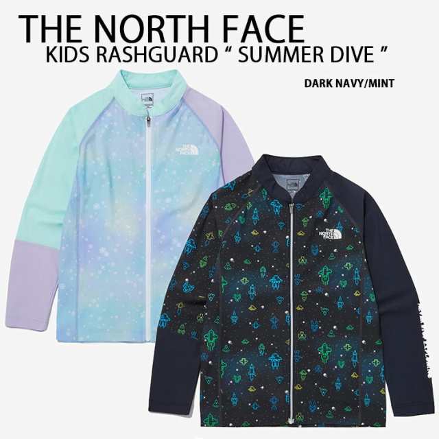 THE NORTH FACE ノースフェイス キッズ ラッシュガード K’S SUMMER DIVE RASHGUARD UVカット 吸水速乾 NJ5JP04S/T