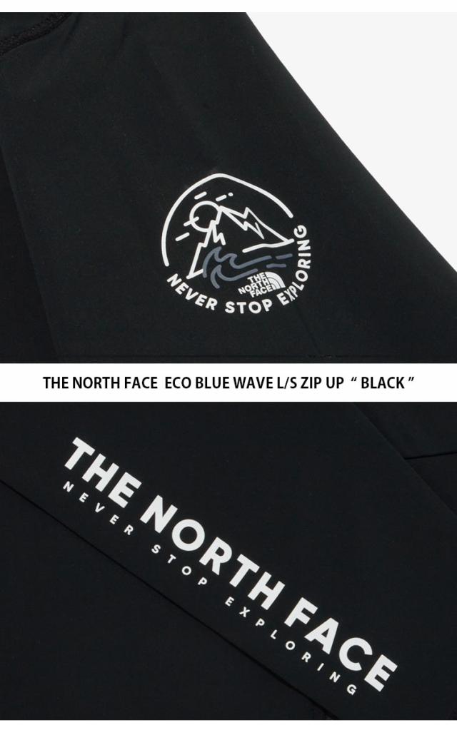 THE NORTH FACE ノースフェイス ラッシュガード ECO BLUE WAVE L