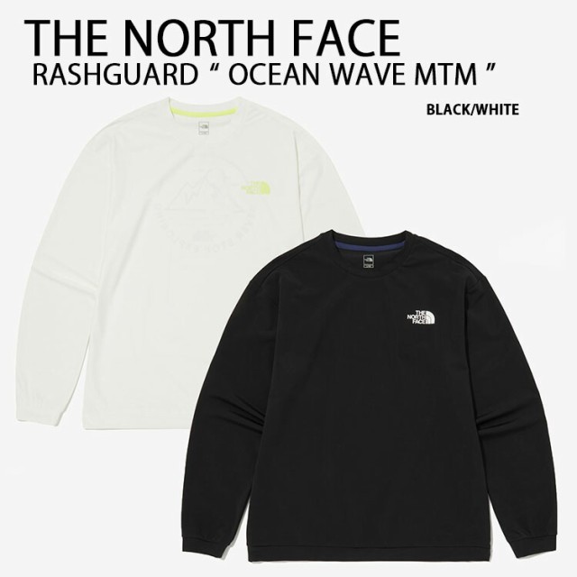 THE NORTH FACE ノースフェイス ラッシュガード OCEAN WAVE MTM TOPS T