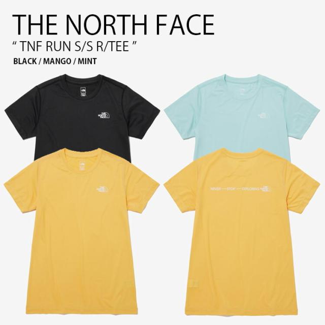 THE NORTH FACE ノースフェイス Tシャツ TNF RUN S/S R/TEE ラン ショートスリーブ ティーシャツ 半袖 メンズ レディース NT7UP06A/B/C