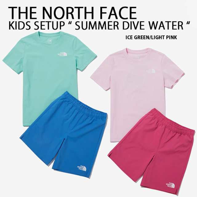 THE NORTH FACE ノースフェイス キッズ セットアップ K’S SUMMER DIVE WATER SET インナーパンツ付き NT7UP14S/U