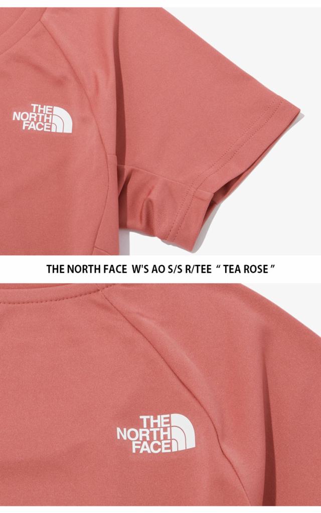 THE NORTH FACE ノースフェイス レディース Tシャツ W’S AO S/S R/TEE ティーシャツ 半袖 カットソー ロゴ 女性用 NT7UP30A/B/C_2