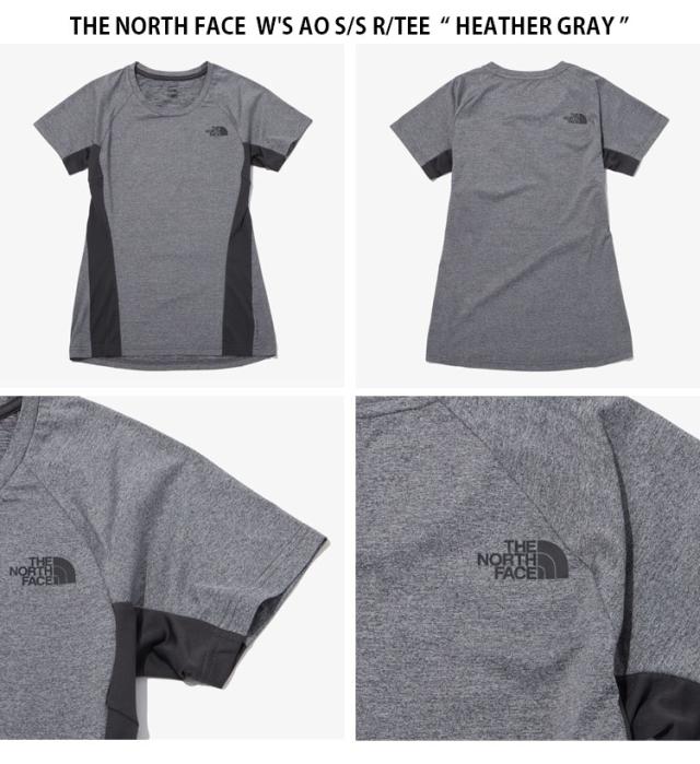 THE NORTH FACE ノースフェイス レディース Tシャツ W’S AO S/S R/TEE ティーシャツ 半袖 カットソー ロゴ 女性用 NT7UP30A/B/C_3