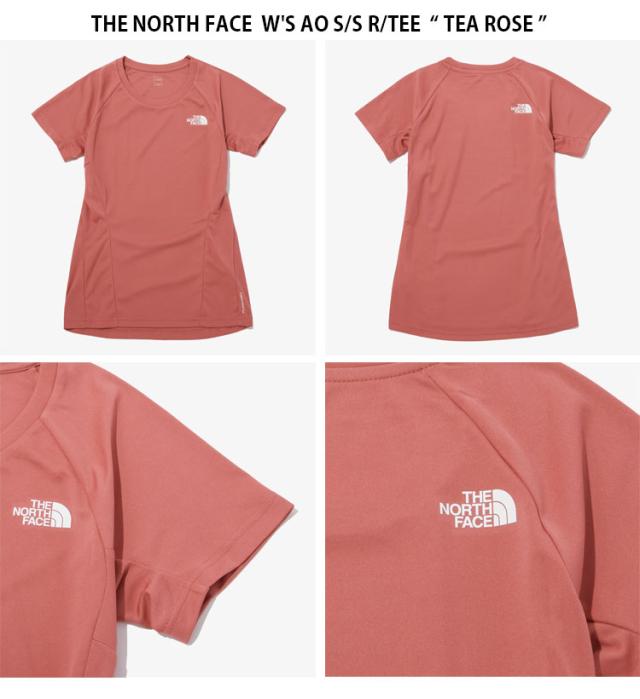 THE NORTH FACE ノースフェイス レディース Tシャツ W’S AO S/S R/TEE ティーシャツ 半袖 カットソー ロゴ 女性用 NT7UP30A/B/C_4