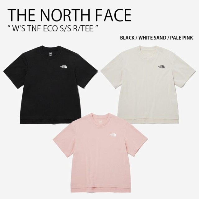 THE NORTH FACE ノースフェイス レディース Tシャツ W’S TNF ECO S/S R/TEE ティーシャツ カットソー クロップ丈 女性用 NT7UP49A/B/C