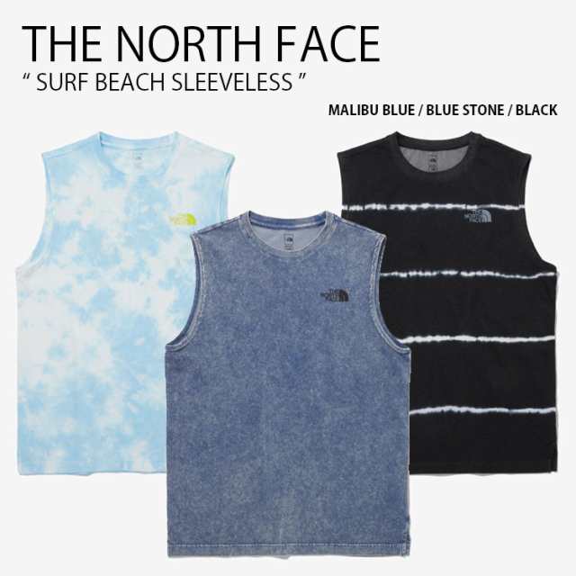THE NORTH FACE ノースフェイス タンクトップ SURF BEACH SLEEVELESS スリーブレス ラウンドネック メンズ レディース NT7VP11A/B/C