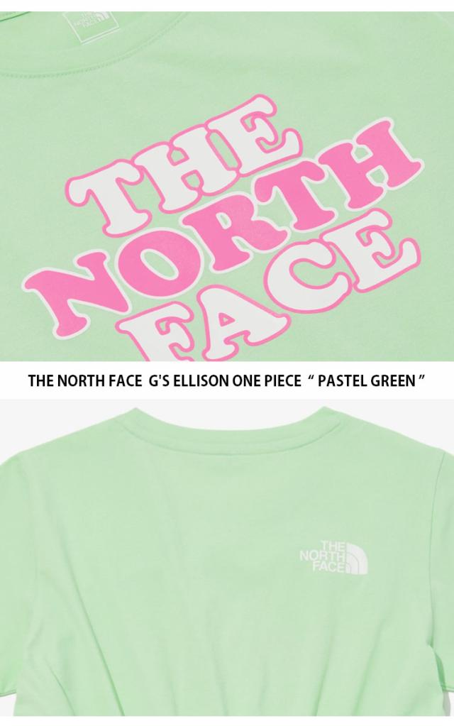 THE NORTH FACE ノースフェイス キッズ ワンピース G’S ELLISON ONE PIECE Tシャツワンピース 半袖 ひざ丈 女の子 子供用 NT7ZP01S/T/U_2